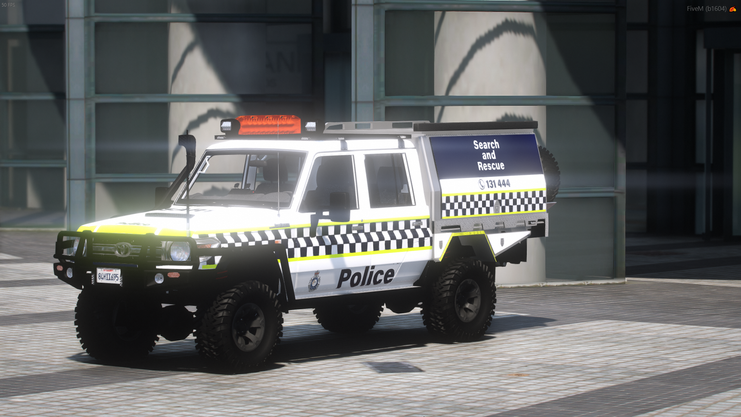 Australian Search and Rescue Landcruiser