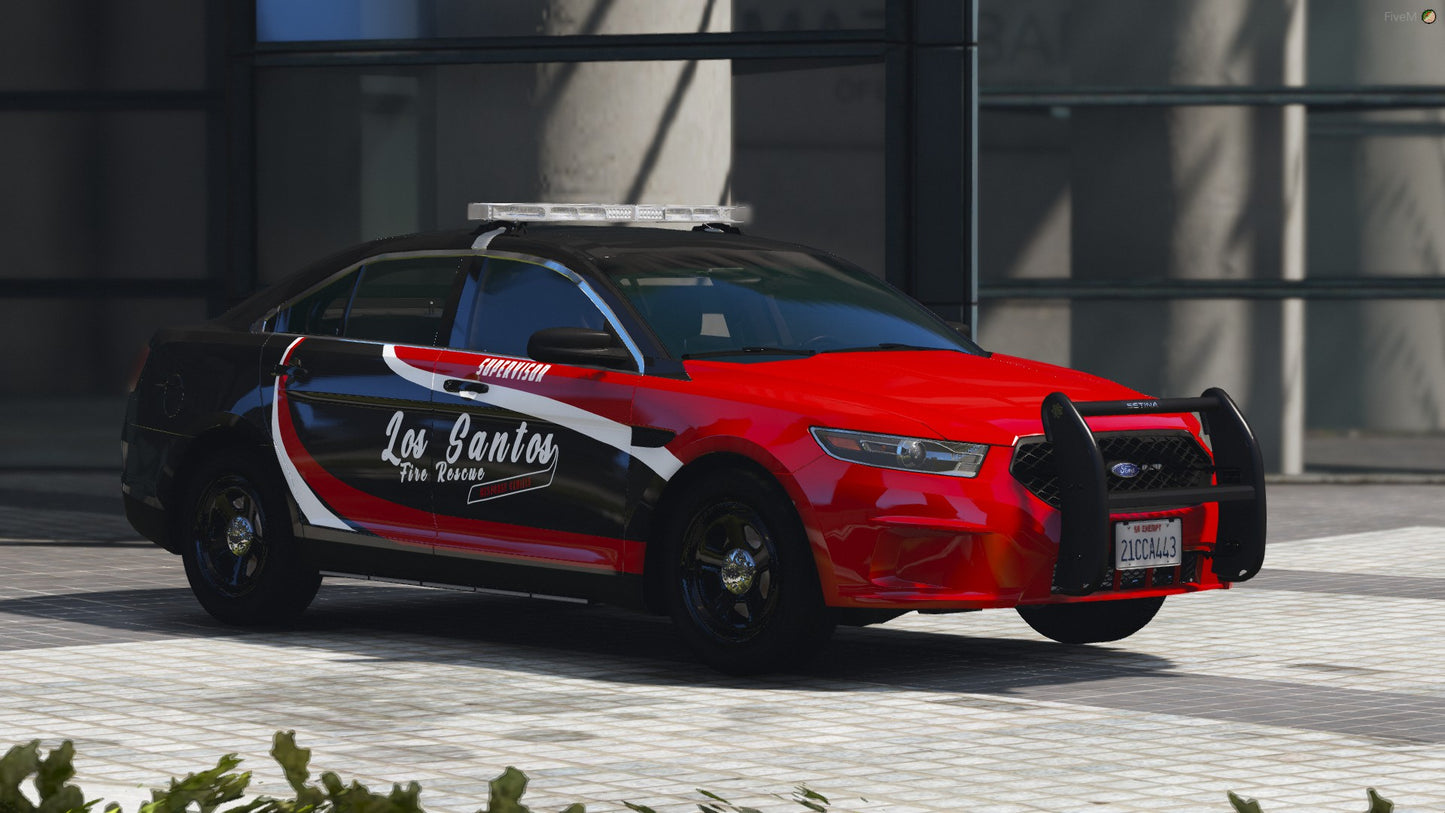 FD 2018 Ford Police Interceptor Sedan