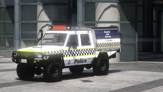Australian Search and Rescue Landcruiser