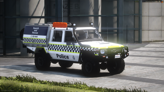 Australian Search and Rescue Landcruiser
