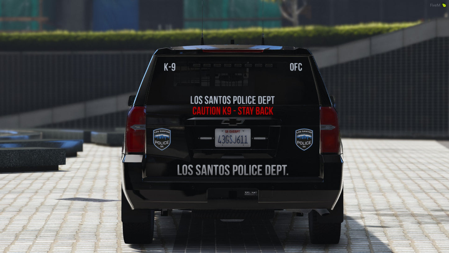 K9 2020 Chevrolet Tahoe